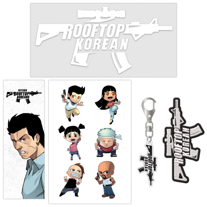 Return of the Rooftop Koreans Goodies Pack